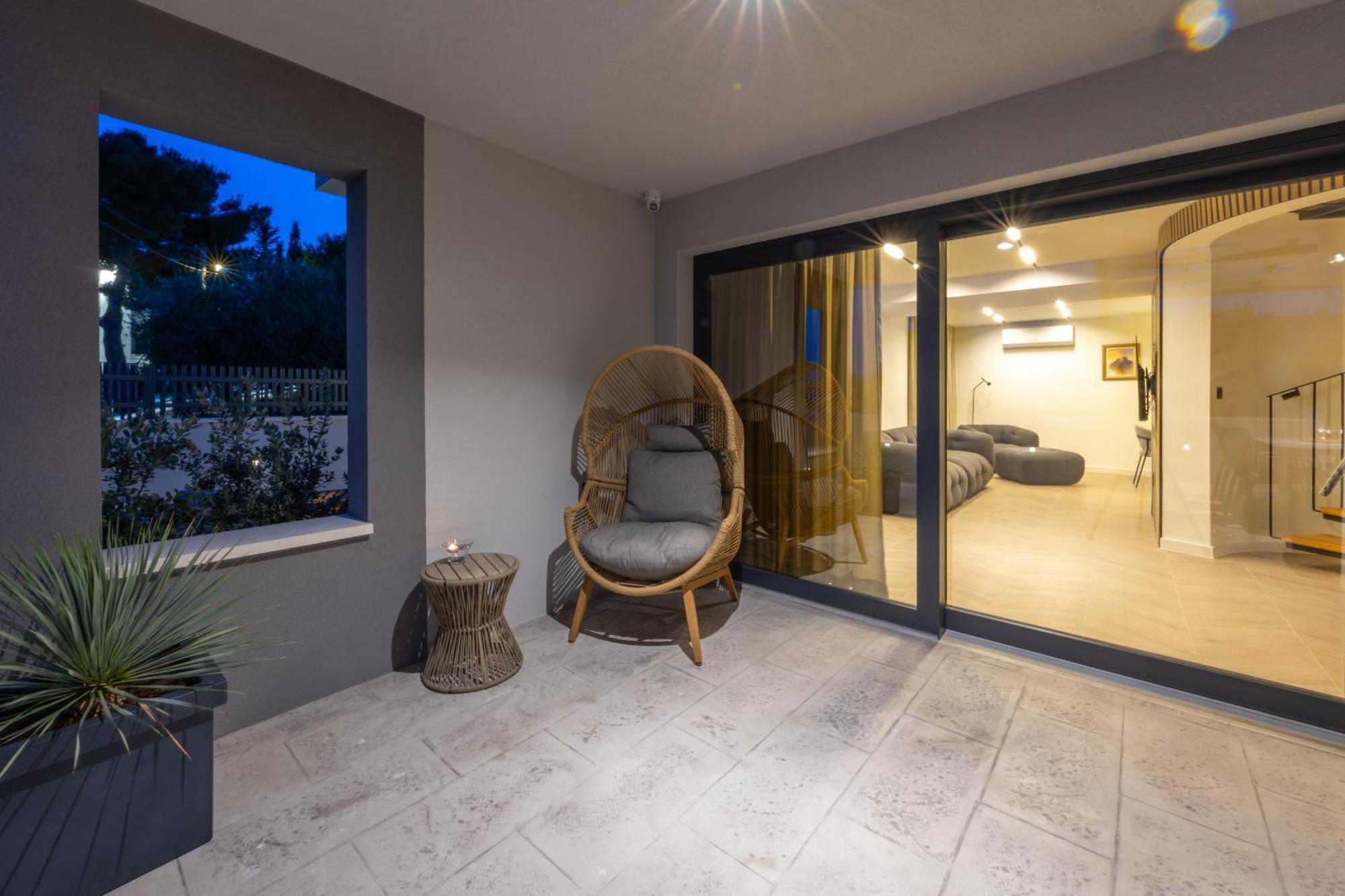 Villa Roma Sauna And Hydrotherapy Pool Trogir Exterior photo
